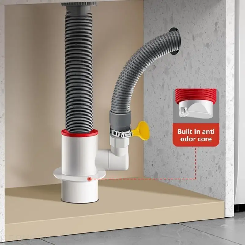 Upgrades Reverse Flows Prevention Valves Adapter Easy To Install Not Return Valves Joint ABS Silicone for Washing Machine