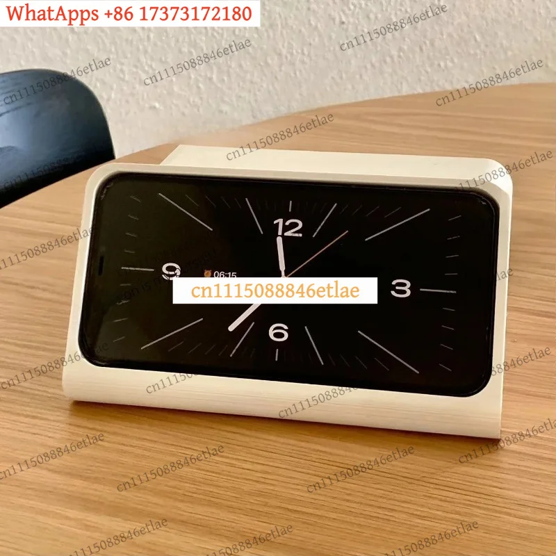 Wireless Charging Stand Desktop Phone Holder Qi Fast Charger Dock Station Modern Minimalist Home Office Decor Universal Model