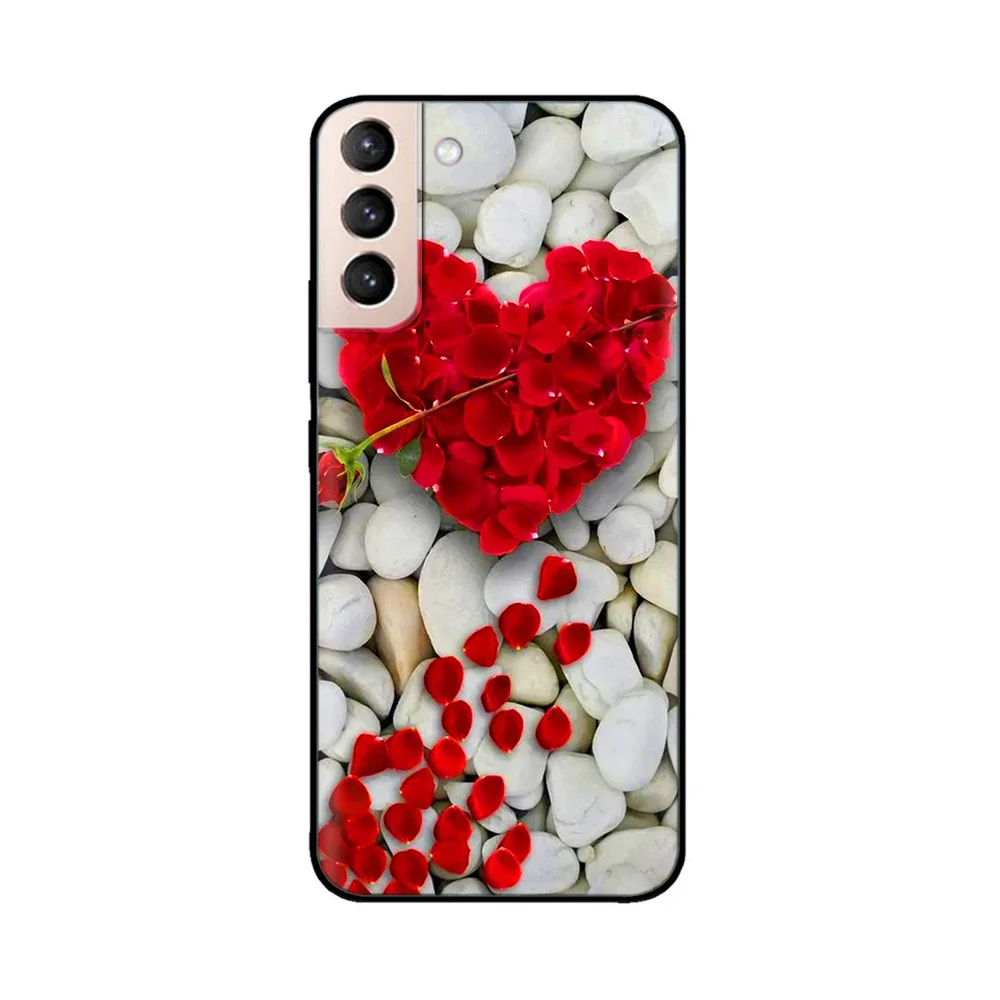 Silicone Case For Samsung Galaxy S21FE Case S21 Ultra 5G Soft TPU Phone Case S21 FE Fundas For Samsung S21 Plus s21+ S 21 Cover