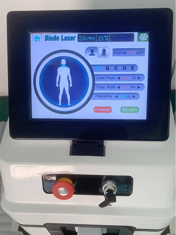 전문 808 다이오드 레이저 영구 제모기, 3 파장 레이저, 808nm, 755nm, 1064nm, 새 버전