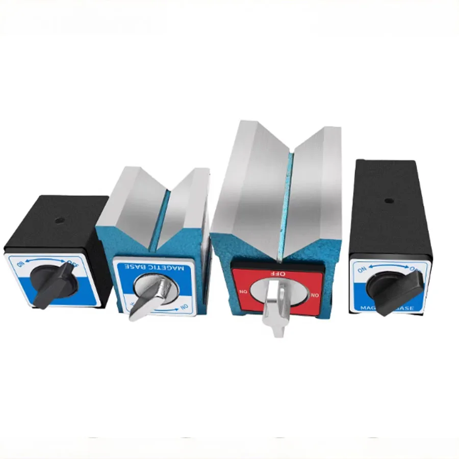 

Lathe magnetic seat magnetic table seat wire cutting V-shaped magnetic frame 6T12T switch type fixed magnetic table seat strong