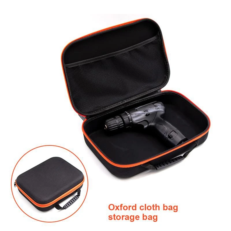 Waterproof Tool Bag Shockproof Tool Box Electric Drill Carry Case Oxford Cloth Bag For Electrician Hardware