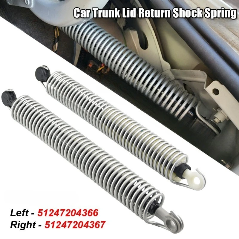 Car Rear Trunk Boot Lid Tension Return Spring Tailgate Lift Spring for  F10 F18 E60 5‑Series Left & Right Side