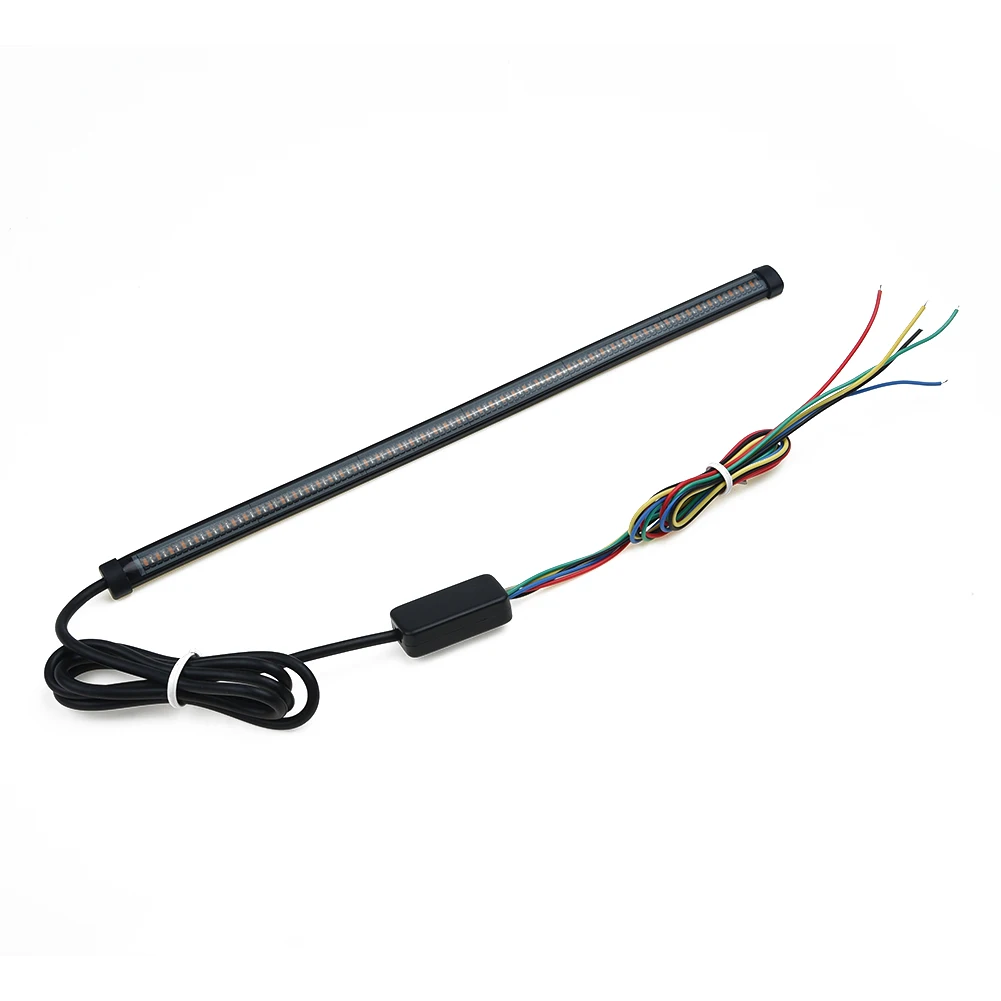 Replacement LED Light Strip Light Strip IP67 Practical 15000H LED Sequential Turn Signal Strip Brake Components