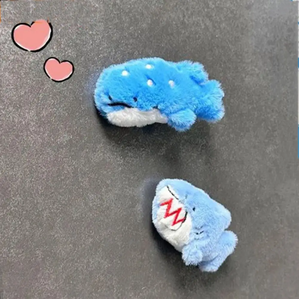 Strong Magnet Marine Animals Blind Bag Cute Plush Sea Animal Fridge Magnet Easy To Stick Plush Blind Bag ornaments Home Decor