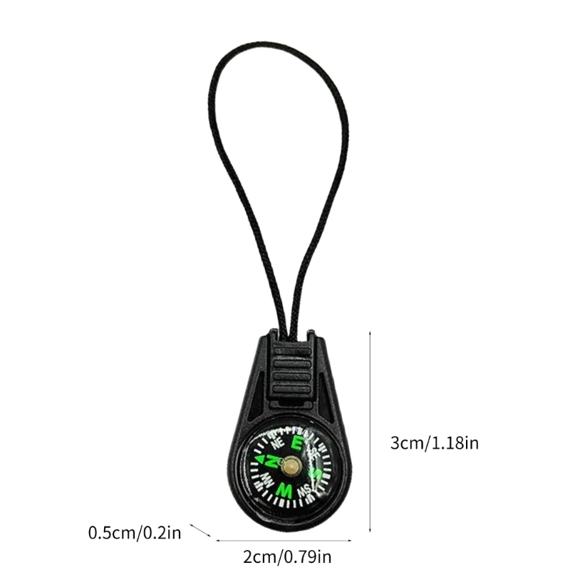 Outdoor Survival Compasses Mountaineering Compasses Navigation Tool Portable Landyard Compasses for Camping Hiking