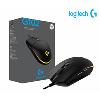 Logitech (G) G102 Gaming Mouse RGB Mouse Lightweight Design 200-8000DPI G102 Second Generation Ergonomic Mouse Computer Mouse