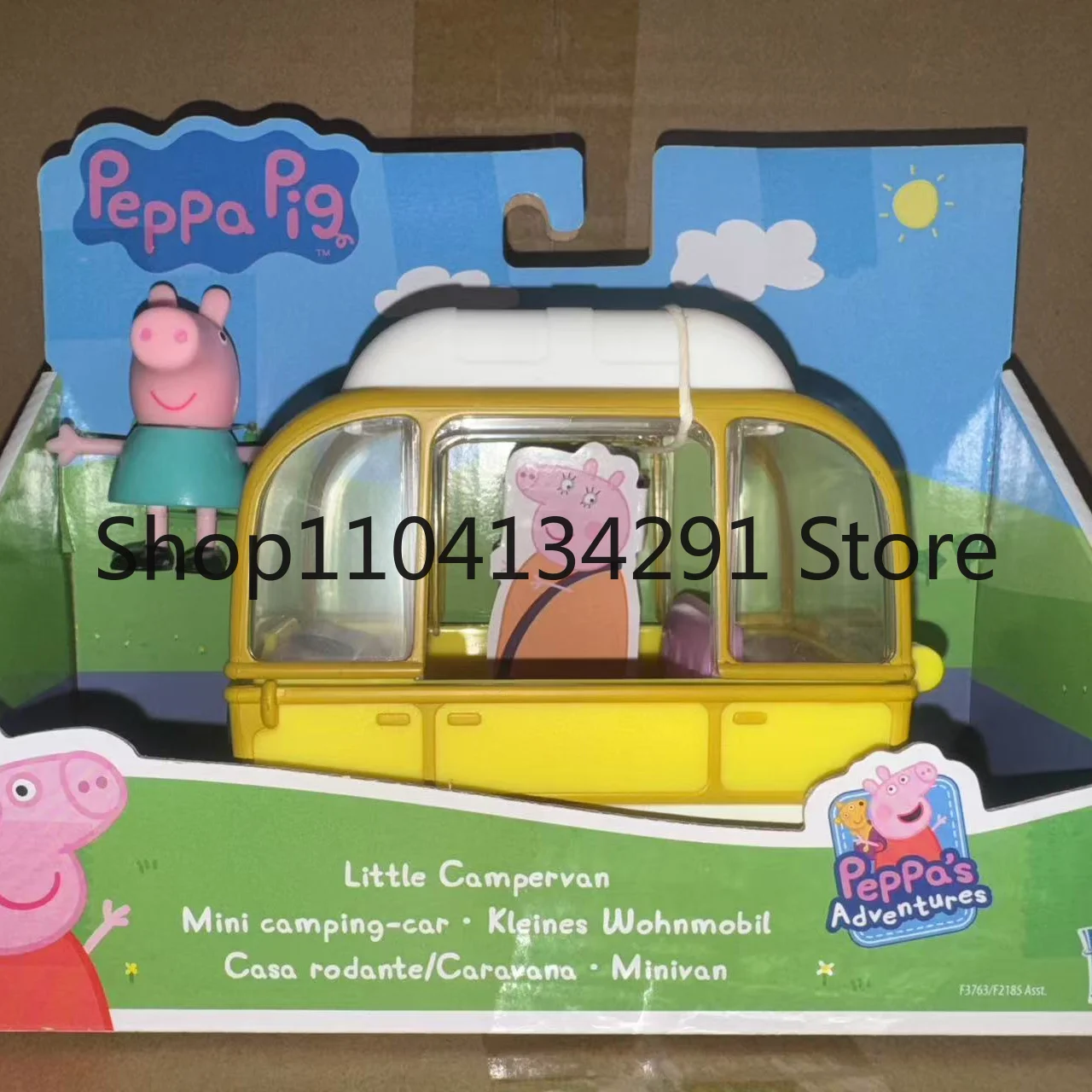 

Оригинальная серия транспортных средств Hasbro Peppa Pig: кемпер и парусник — модели игрушек для детских ролевых игр — коллекционные.