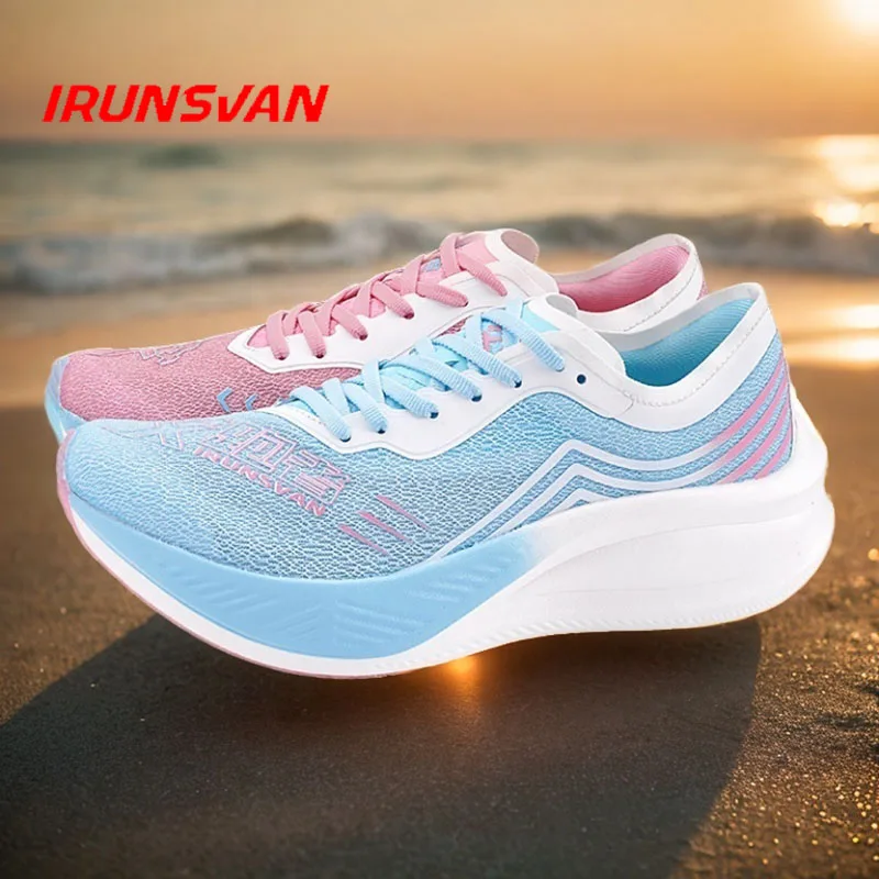 

IRUNSVAN Рождественские эксклюзивные кроссовки унисекс из карбоновой пластины: супер легкий спортивный комфорт, превосходная амортизация