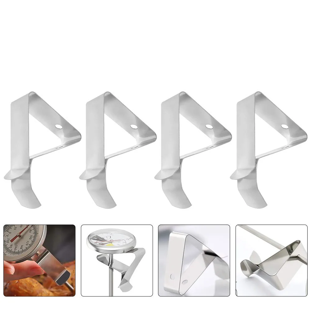 

Coffee Cup Clip Thermometer for Food Thermometers Probe Grill Cooking Holder Temperature Kitchen