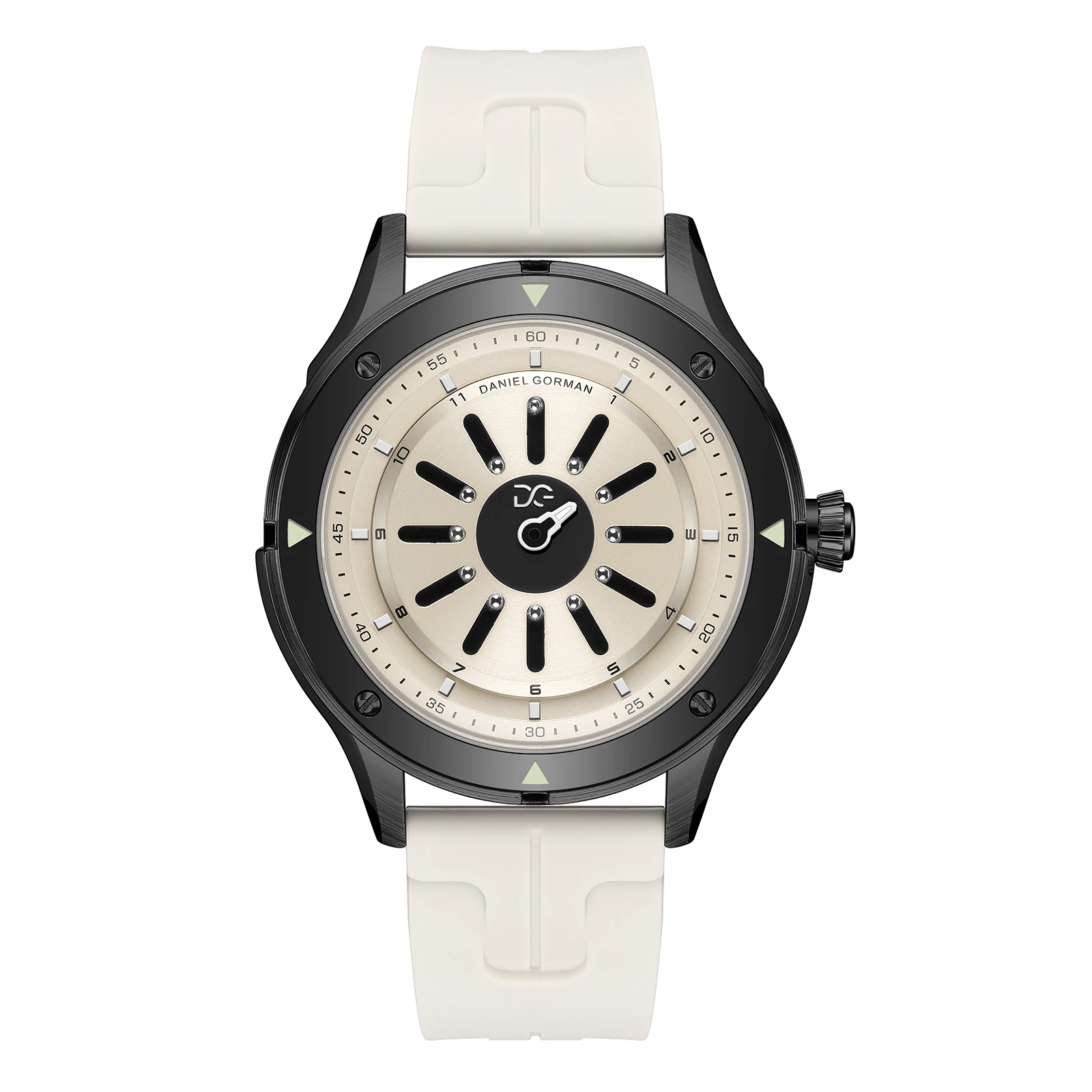 Gentlemen Gorman Magnetic Watches Gravity 5.0 Sand Star Track Magnetic Hour Watch Dial Display Quartz Pin Buckle Charm DG0120