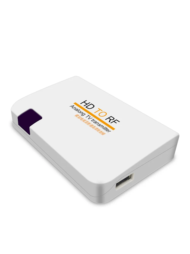Konwerter HDMI na modulator RF, analogowy sygnał, nadajnik TV z pilotem do telewizora, monitora, projektora — zdjęcie produktu 7