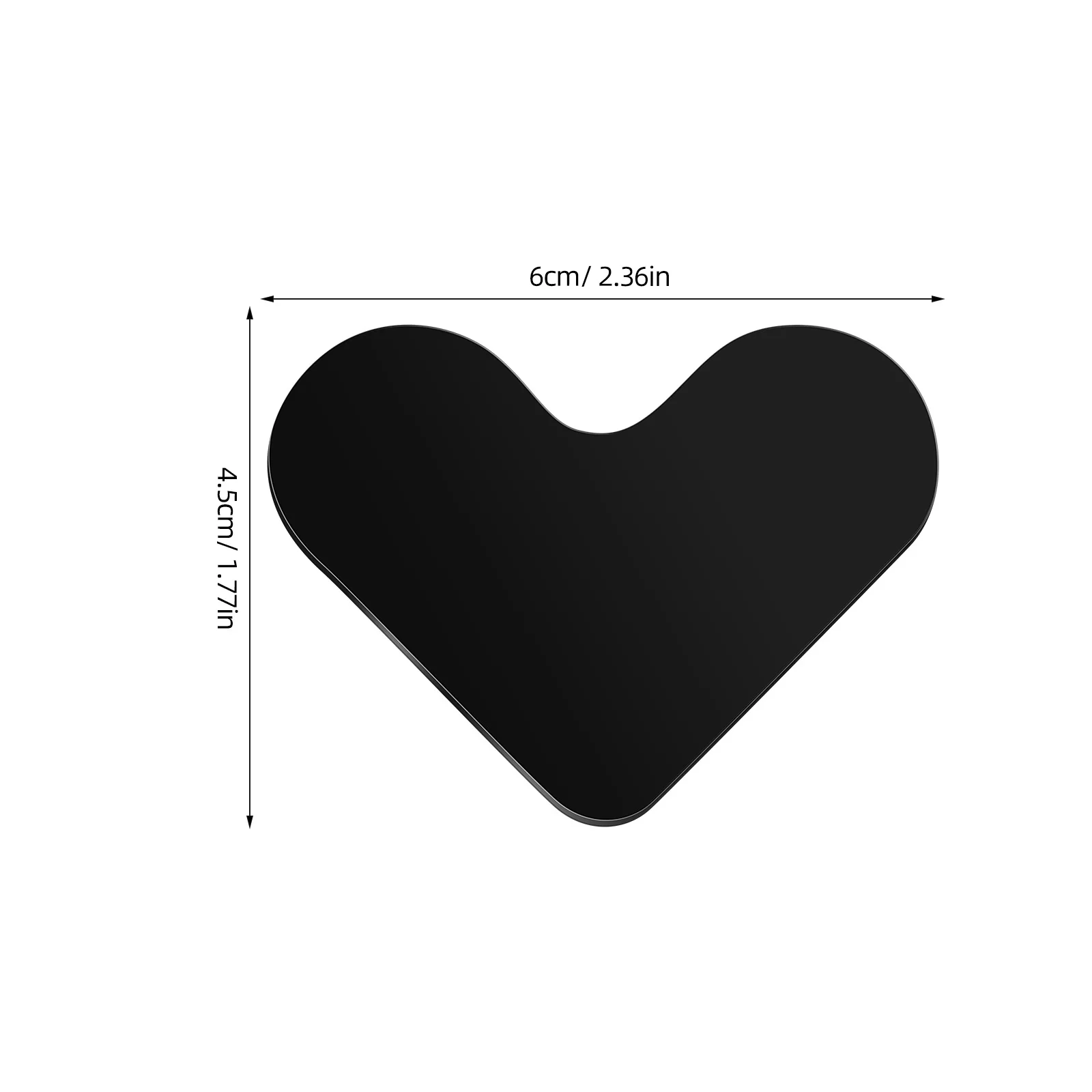 4Pcs Heart Shape Rug Stickers Non Slip Pads for Hardwood Floors Tiles Carpets Gripper Rug Sticker Gripper Non Slip