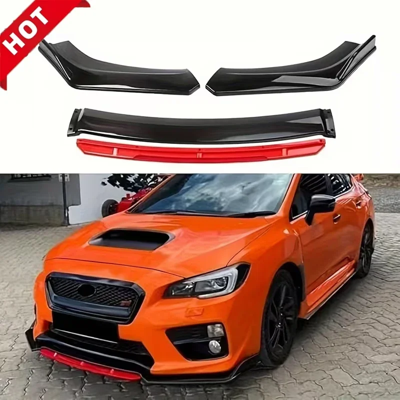 

Новая модификация автомобиля, передняя лопата, универсальная четырехсегментная двухслойная передняя губа, украшение переднего бампера, передний подбородок кузова