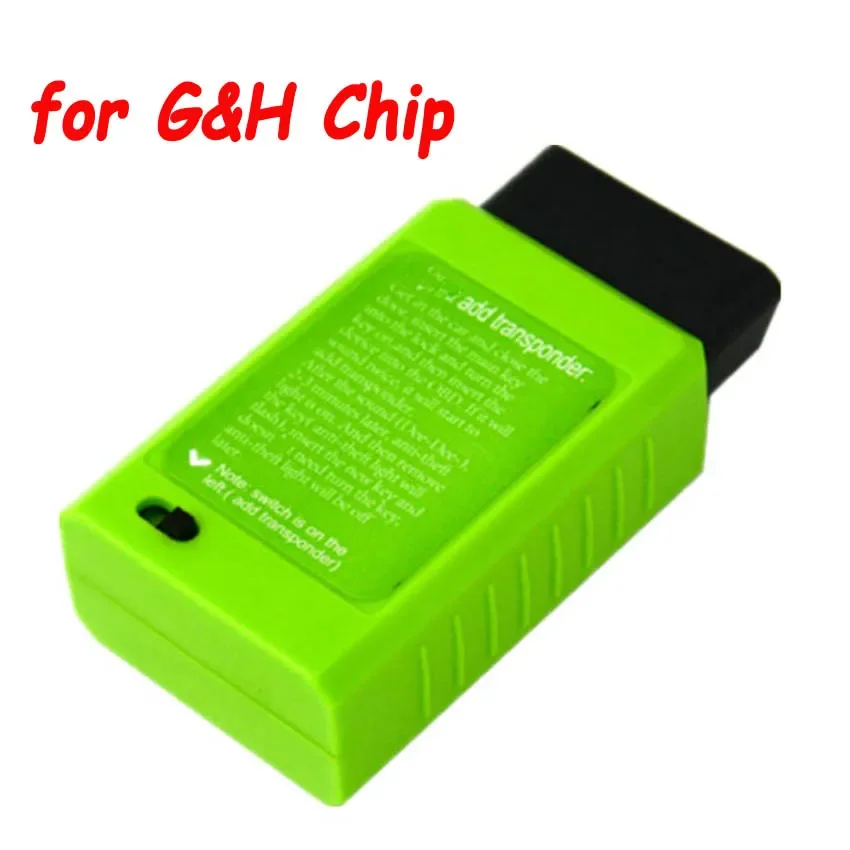 Add Transponder for Toyota G & H Chip 4D67,68,72(G) Vehicle OBD Remote Key Program Device with Switch Via OBD2 Key Programmer