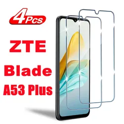 2/4 Pcs For ZTE Blade A53 Plus 9H Tempered Glass For ZTE Blade A53 Plus Screen Protector Glass Film