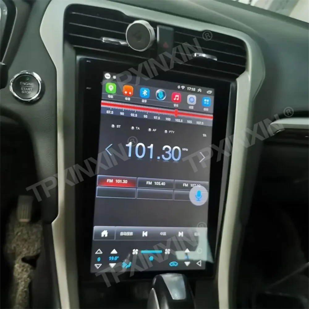 

Автомобильный радиоприемник 13,6 дюймов Android 13 QLED с сенсорным экраном Carplay для Ford Mondeo Fusion 2014 2019 Стерео GPS навигация DSP видеоплеер