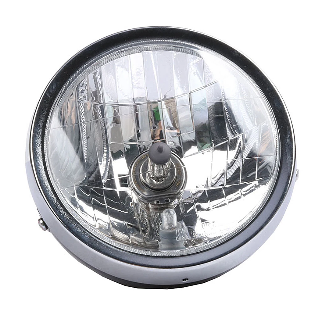 Round Motorcycle Headlamp Headlight Halogen Front Light Lighting For YAMAHA JYM125-3F YB125SP YB125 YB 125 SP