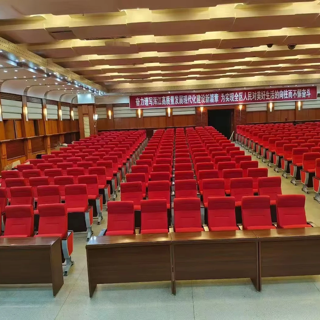 

Hot Sale Furniture Standard Seat Size Theater Church Seating Lecture Hall Auditorium Chair
