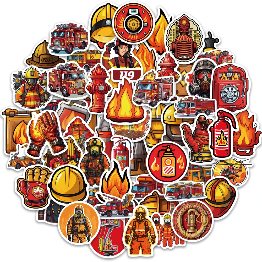 

61 шт. красивые противопожарные Наклейки Изысканный материал для ручек чехлы для телефонов ноутбуков чемоданов водостойкие наклейки