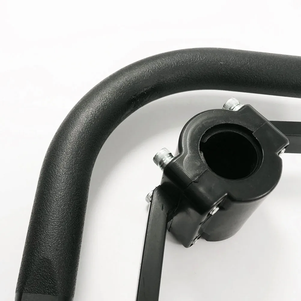 

1Pcs Grass Cutter Handle Black Premium Material Ergonomic Design Lawn Mower Accessories Knapsack Mower Fixed Handle Garden Use