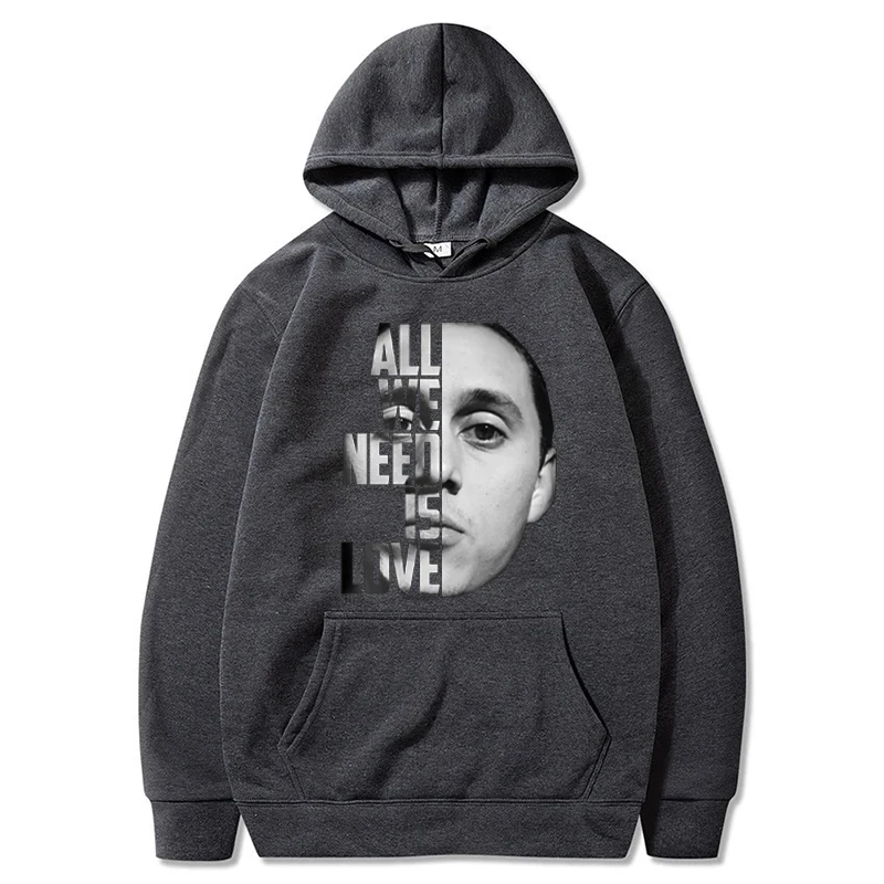 Canserbero Hoodies Men Fashion Rapper Graphic Printed Sweatshirts Women Casual Harajuku Streetwear Tracksuit Hooded Pullover