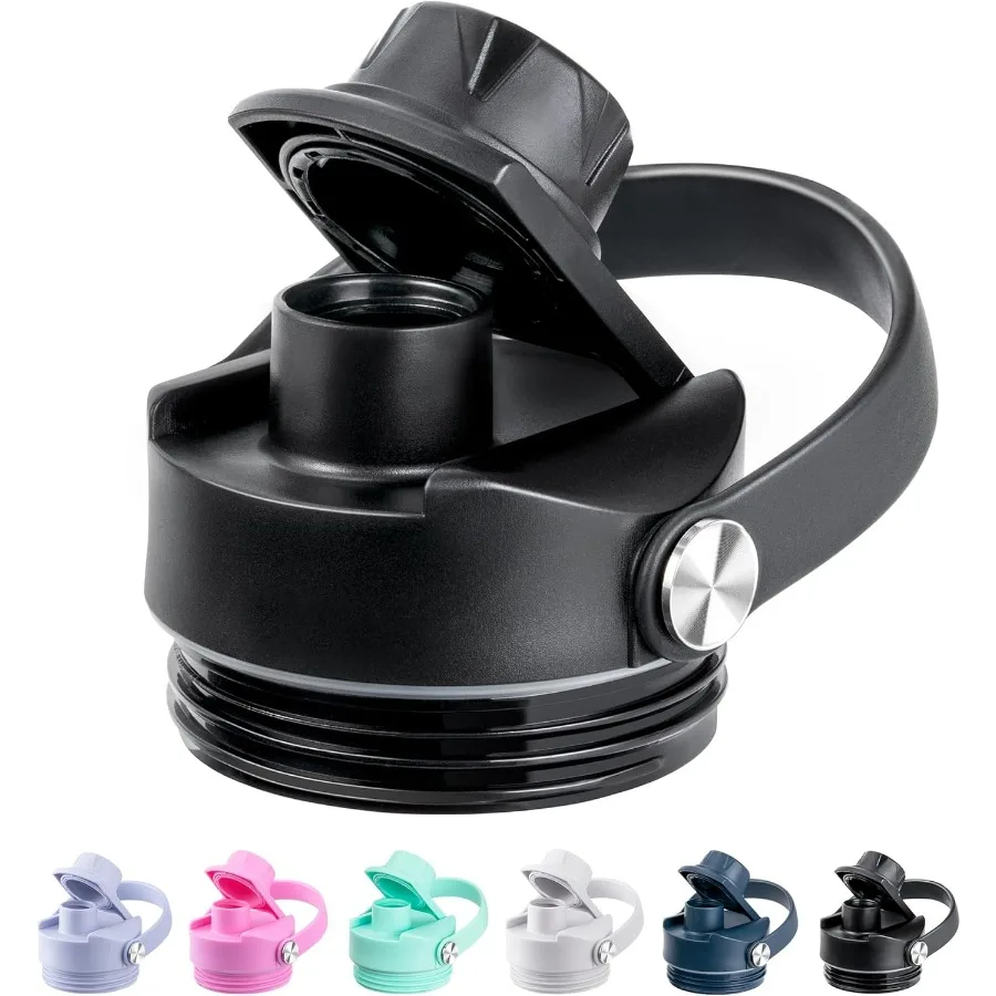 

Крышка с носиком для бутылки с водой Rambler 18, 26, 36, 64 унции, сменные крышки с ручкой для бутылки Rambler, крышка с носиком без BPA