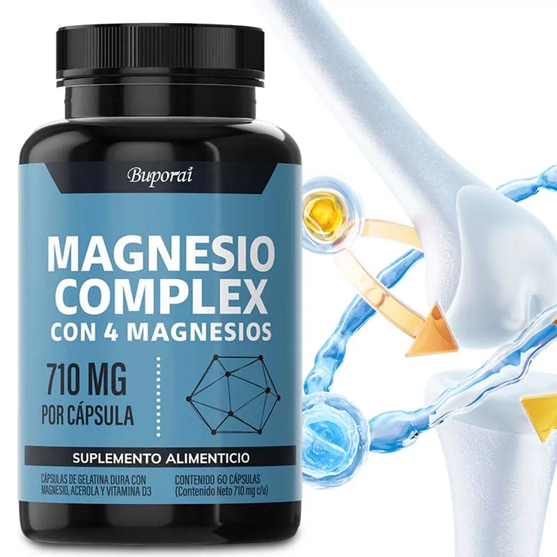 

Магниевый комплекс — поддерживает здоровье костей и мышц, повышает функции мышц, снимает спазмы, без GMO