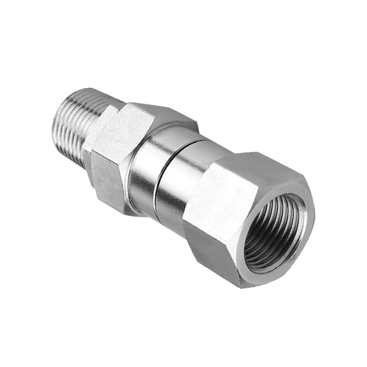 High Pressure Washer Swivel Joint 3/8 Inch Pressure Washer Hose Fittings Rotation Connector Car Washing