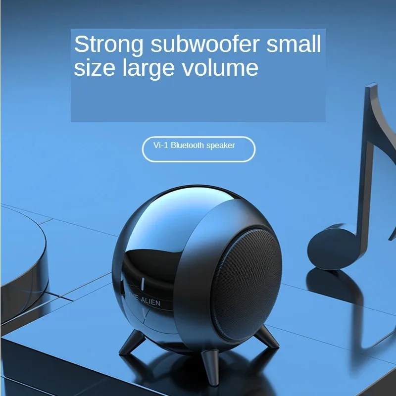 Altoparlante Bluetooth Subwoofer Wireless Mini Metal TWS scheda di interconnessione HIFI Stereo Surround
