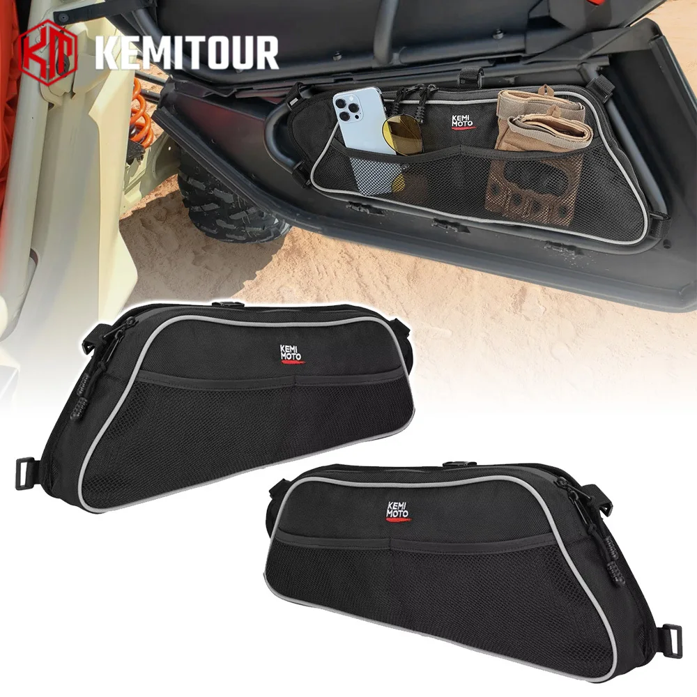 

Lower Door Panel Storage Bag For Can-am Maverick X3 Max R RR 4x4 XMR XDS XRC XRS DS RS Turbo DPS 900 HO 2017-2025 2PCS