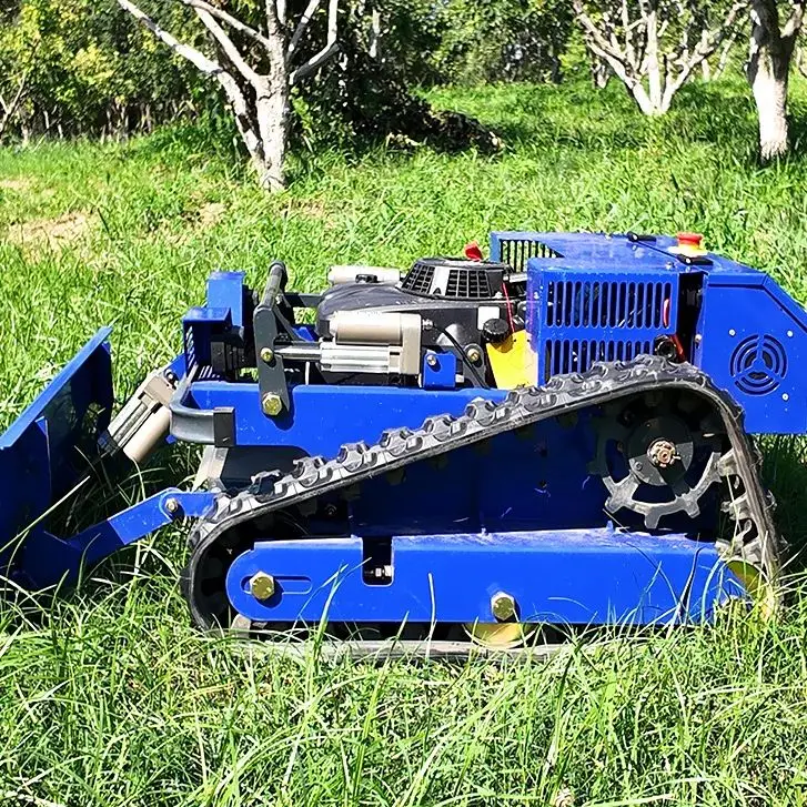 

Customized Robotic Lawn Mower Battery Cordless Remote Controlled Automatic Garden Grass Cutting