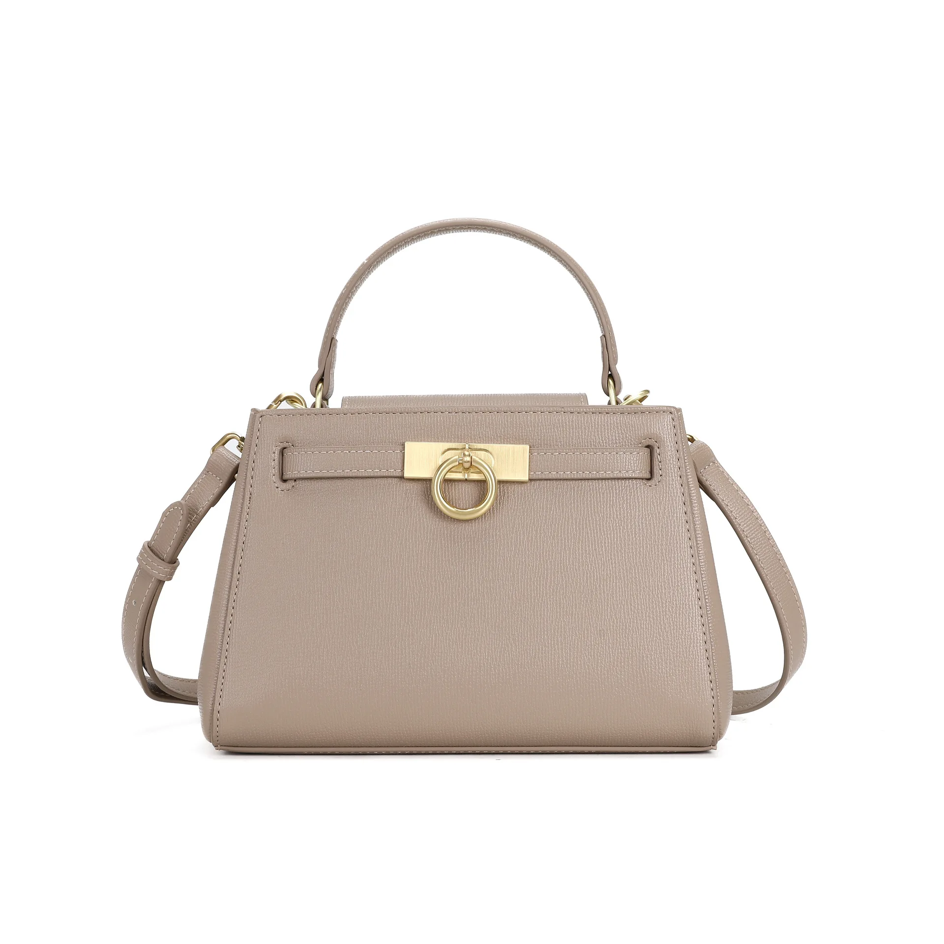 حقيبة ساعي كاجوال جديدة ومزخرفة وعصرية وكلاسيكية مع حزام كتف متقاطع وحقيبة كيلي