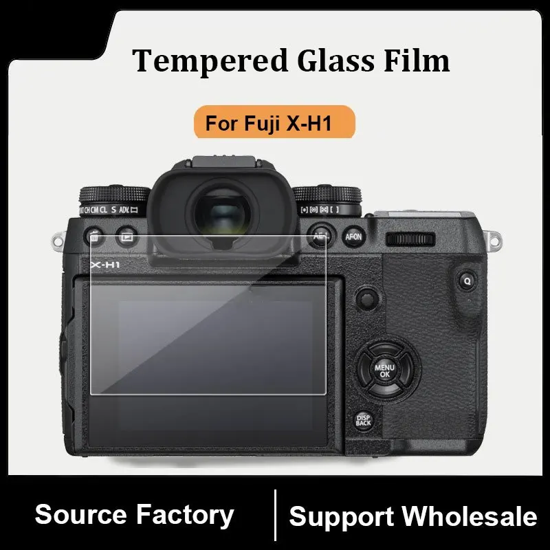 

For Fuji X-H1 For Fujifilm X-T30 X-T20 X-T10 X100V X70 Camera Tempered Glass 9H 2.5D LCD Screen Protector