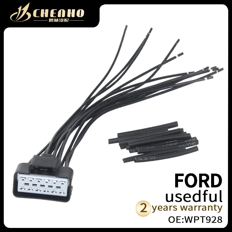 CHENHO Heated Seat Module Element Connector Wire Harness For Motorcraft 12 Leads Car Accessories WPT928 3U2Z-14S411-ZMB