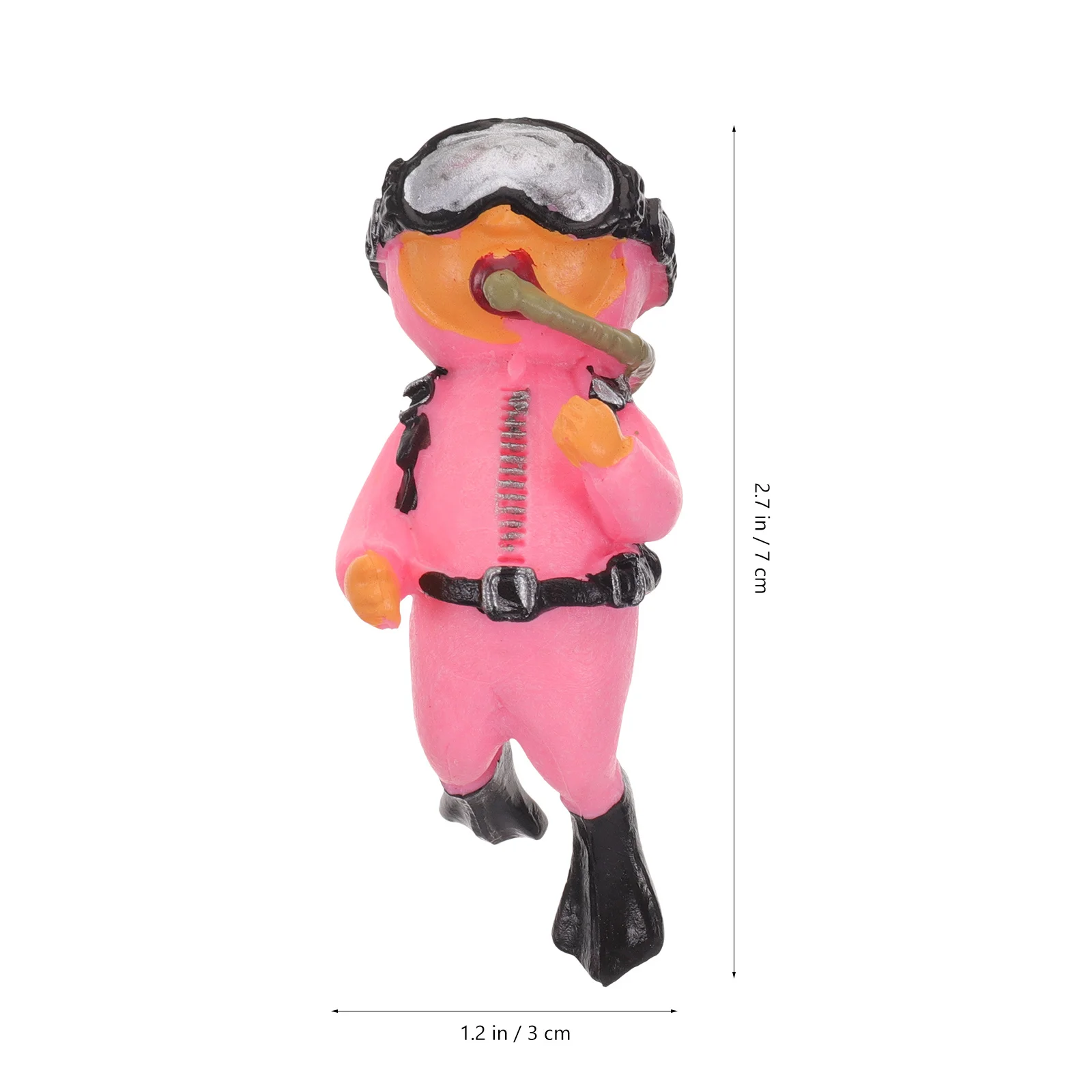 

2Pcs Aquarium Decorations Floating Diver Ornament for Fish Tank Micro Landscape DIY Decorative Divers Small Indoor Fish Tank