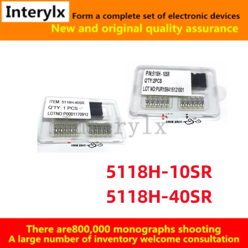 2Pcs/Lot Original 5118H-10SR 5118H-40SR 5118H-10 5118H-40 10P 40P PLC Pin Crimp Connector Terminals