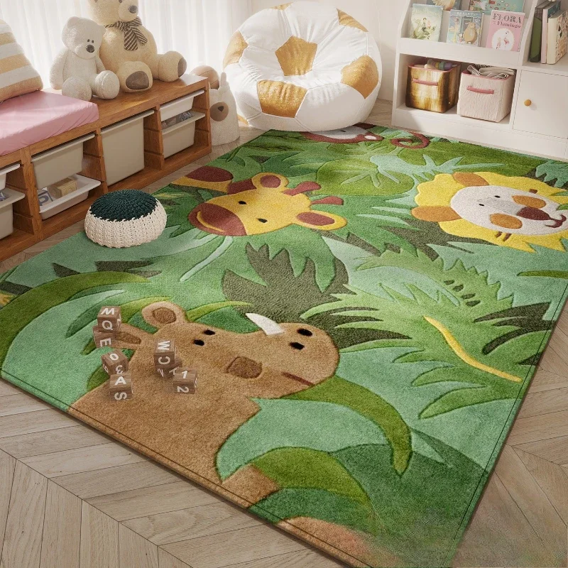 

Carpet children's room, living room climbing mat, leave-in washable, baby anti-drop mat, room play floor mat, large area full