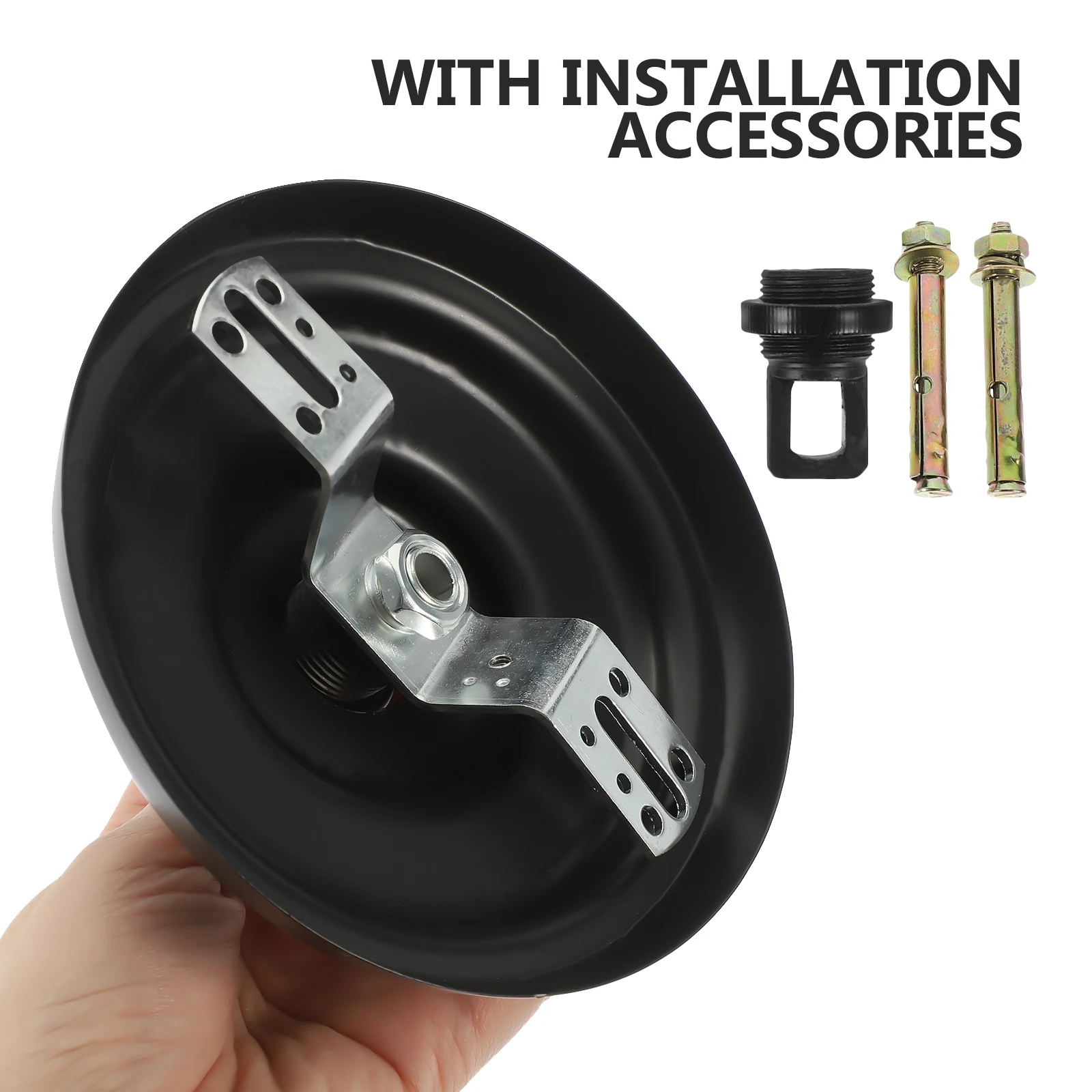 

1Set Ceiling Canopy Kit Pendant Light Holder Durable Ceiling Cover Plate Chandelier Mounting Plate for Home Bar Cafe