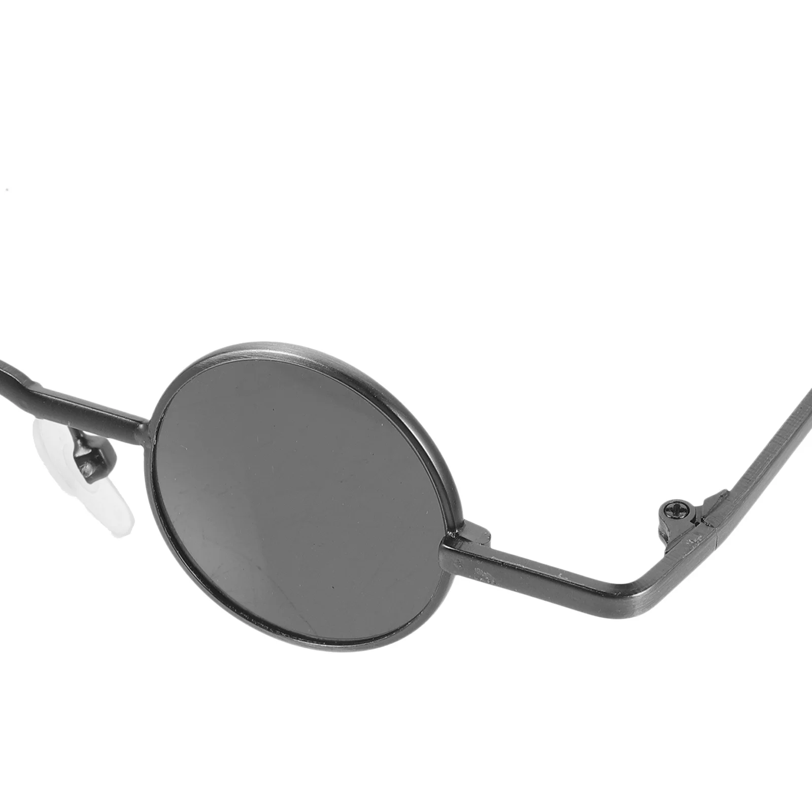 

Small Round Frame Sunglasses Pink Creative Eyeglasses for Women Men Fashion Lightweight Beach Party Wear Stylish Uv Protection