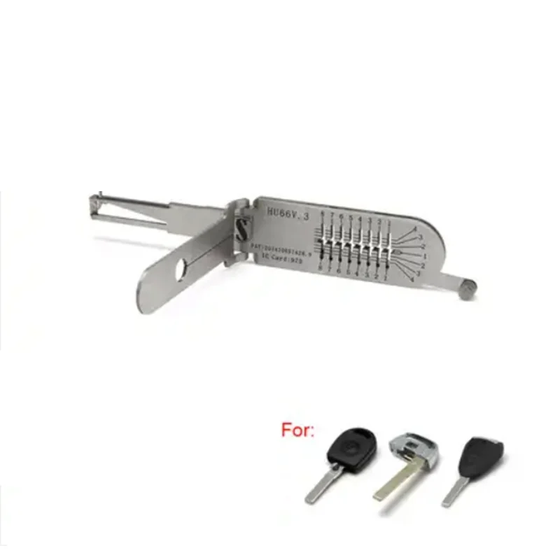 Super Auto Tools HU66 V.3 for VW Car  Decoder and Pick Similar As LISHI China Supplies  Lo ck Pick