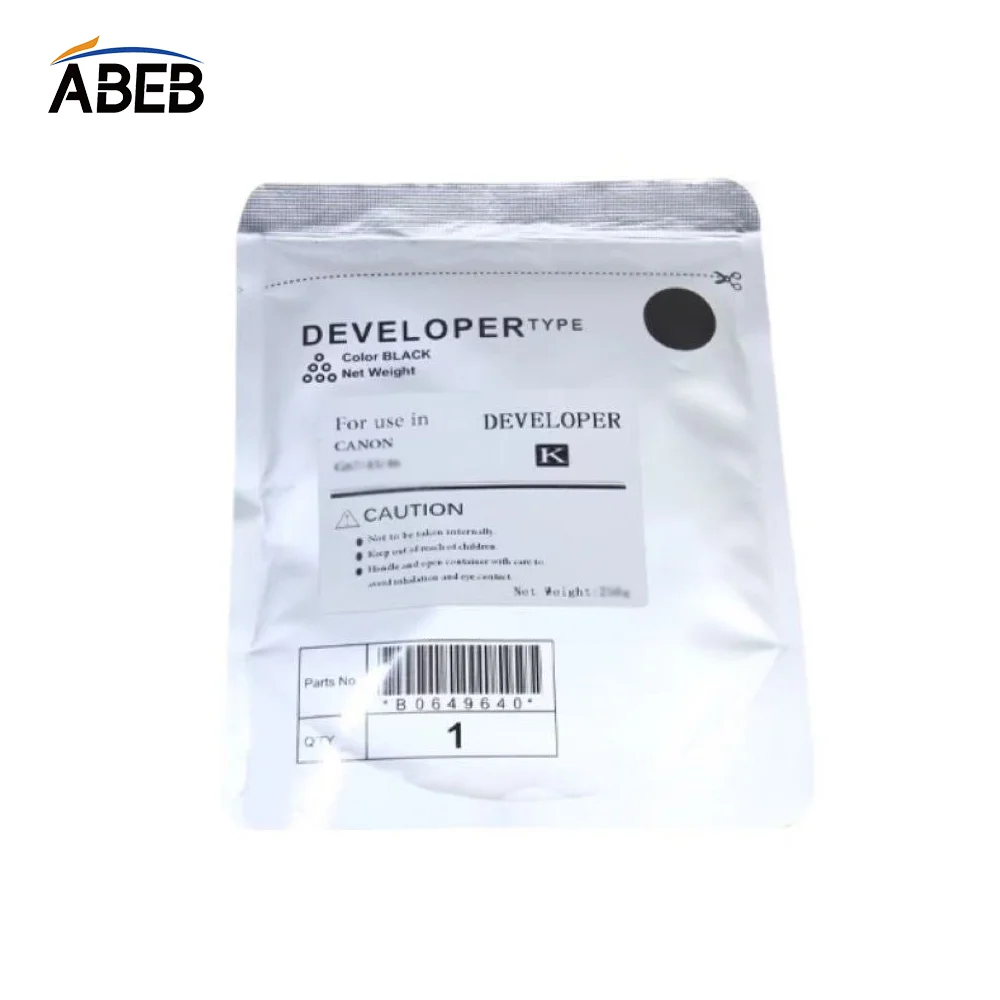 1 حقيبة/240 جرام مسحوق المطور لكانون iR ADV C5840 C5850 C5860 C5870 جودة عالية متوافق الواردات الحديد الناقل #4