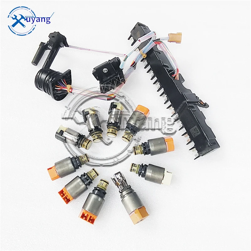 OEM 9HP48 Auto Transmission Solenoid With Harness Kit ZF9HP48 For LandRover Range CRV MDX 9‑Speed