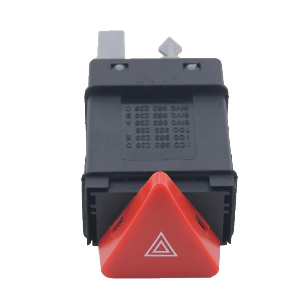 Interruptor de luz de peligro de advertencia de luz de emergencia Flash 6N0953235 para Volkswagen VW Transporter Polo Classic Lupo 6N0953235B