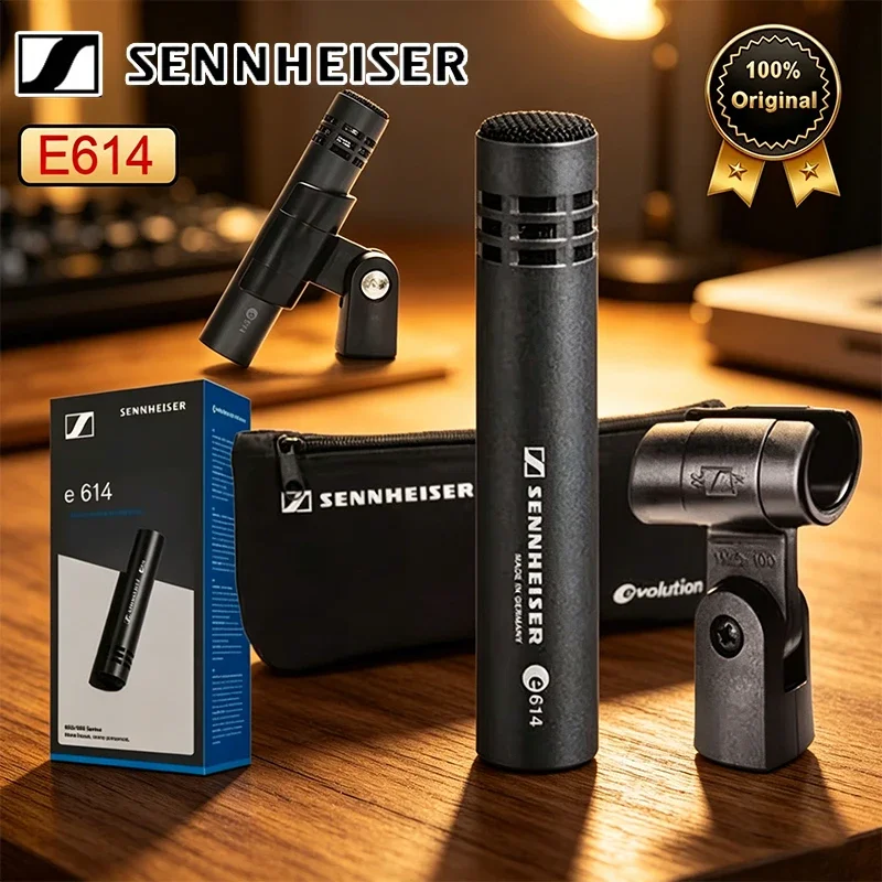

Микрофон Sennheiser Evolution 600 Series E614 гиперкардиоидный конденсаторный для деревянных и струнных инструментов: качество звука