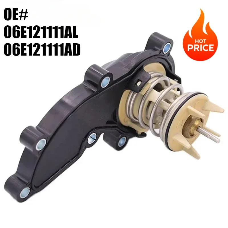

06E121111AL Engine Coolant Thermostat For VW Audi S4 S5 A6 A7 Q7 3.0 TFSI CAK CGW CTU 06E121111AD