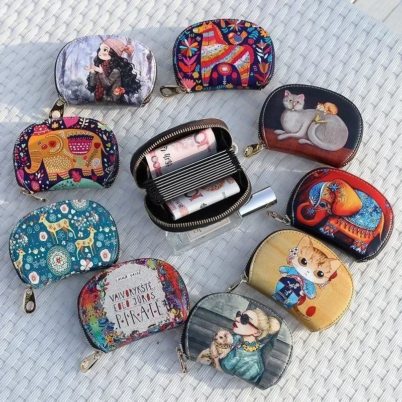 

Multi-card cartoon mini coin purse cute card holder portable storage bag