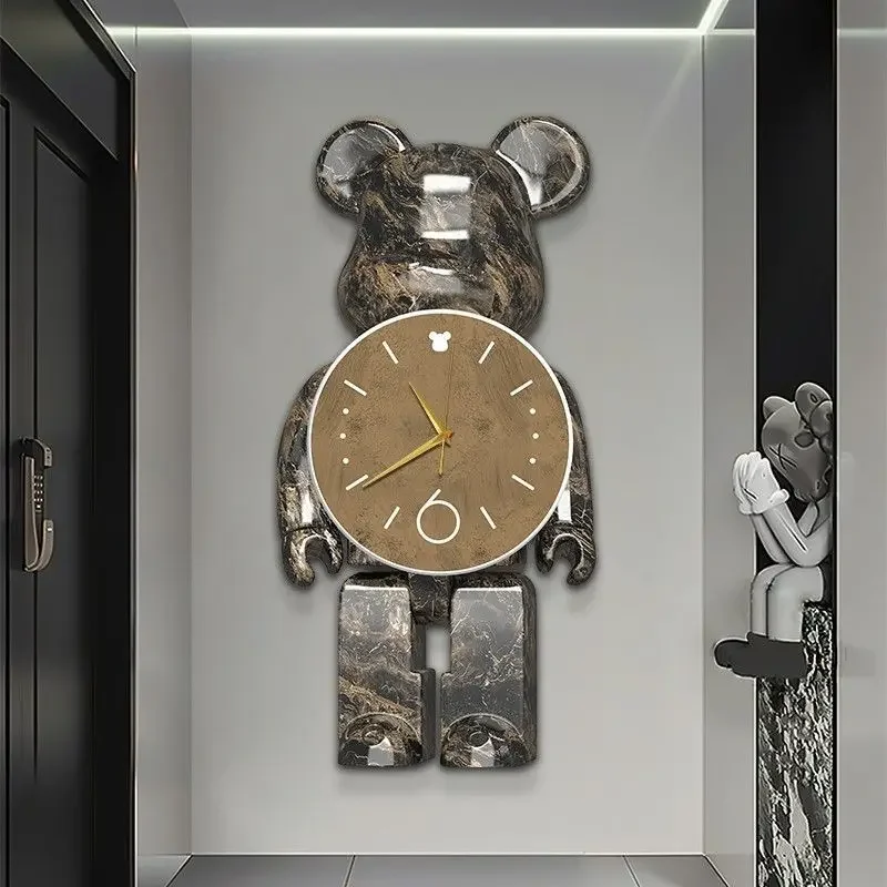 Large Wall Clocks Modern Advanced Creative Design Wall Watch Luxurious Simple Lamp Funny Gifts Bedoom Dacoration Items