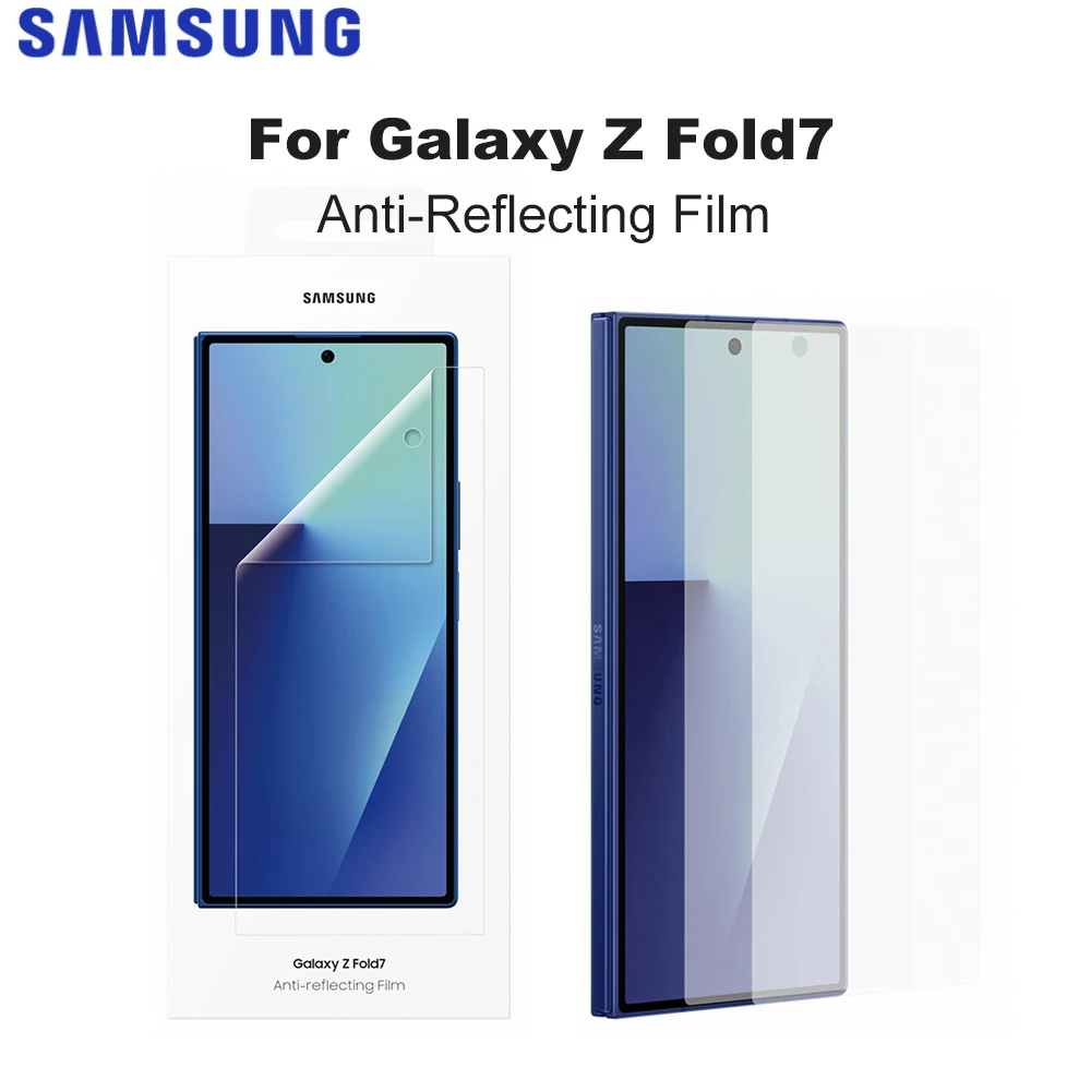 

Оригинальная антибликовая пленка для Samsung Galaxy Z Fold7, 2 шт., для Z Fold 7, защитная пленка для экрана телефона, антибликовая, высокая чувствительность к прикосновению