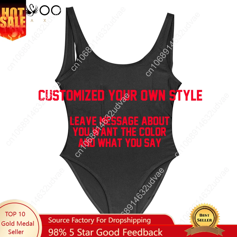 

Customized Letter Personalized Swimwear One Piece Swimsuit Private Ordering bathing suit Swimwear bachelor Party More Fun